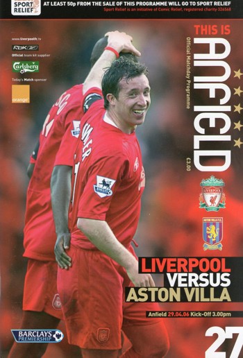 Match programme